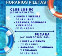 ☀️ Temporada de Pileta 25/26